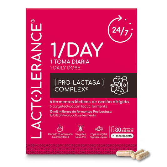 Lactolerance 1/Día - 30 Cápsulas