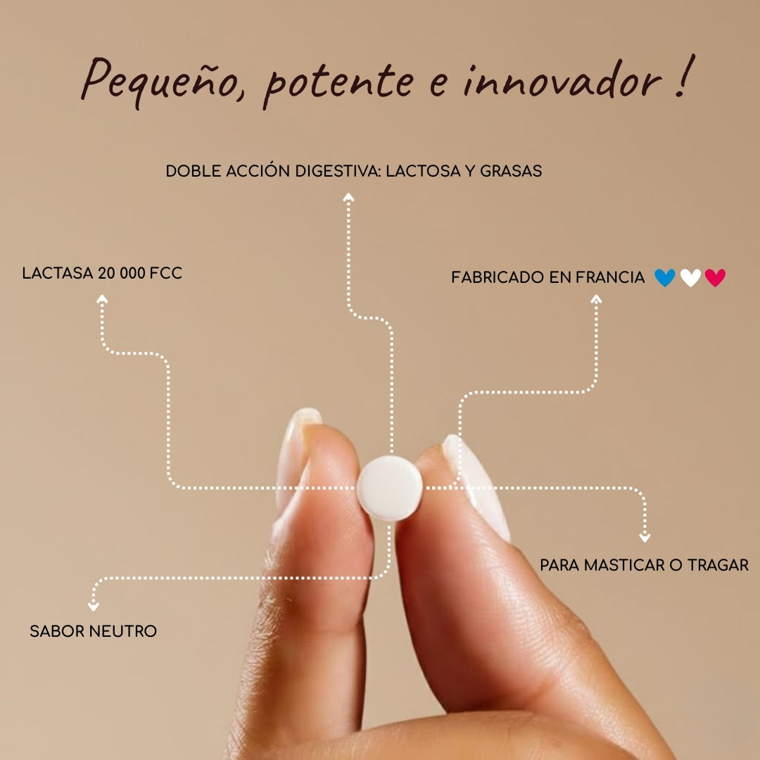 Lactolerance Ultra lactasa (20.000 FCC) y lipasa (500 UI)   - 36 Cápsulas