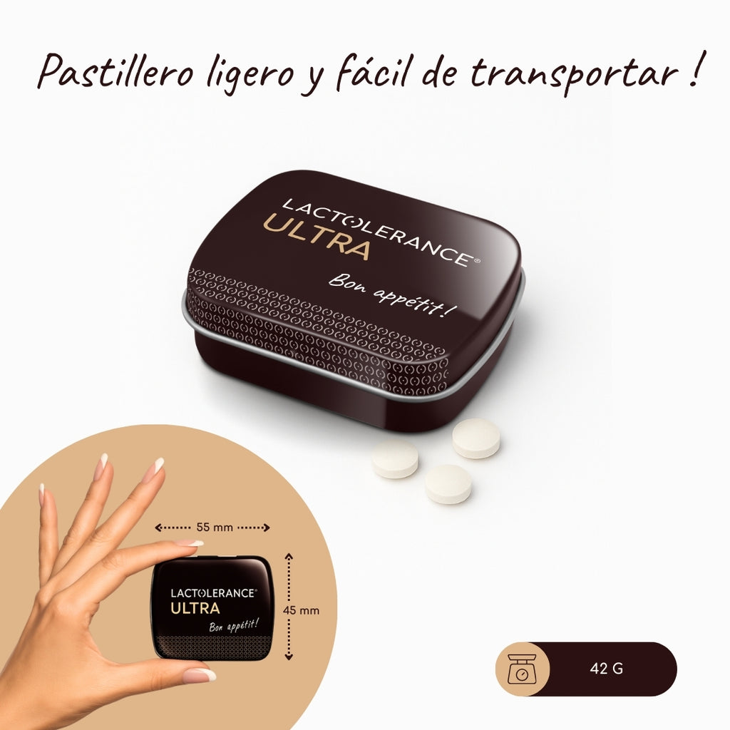 Lactolerance Ultra lactasa (20.000 FCC) y lipasa (500 UI)   - 36 Cápsulas