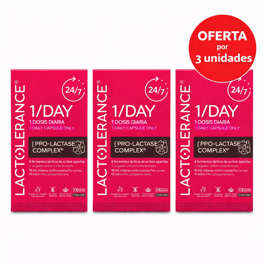Lactolerance 1DAY – Pack 3 unidades